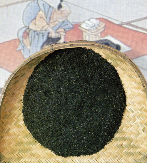 Carefully selected tea leaves